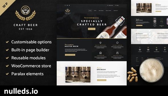 Craft Beer Nation - WooCommerce Theme