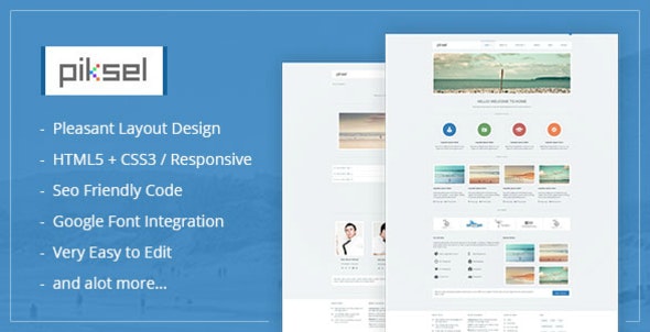 Piksel -  Creative and Portfolio WordPress Theme