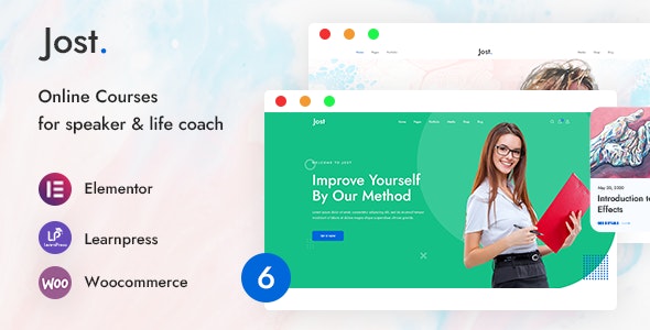 Jost - Coaching & Online Course WordPress Theme