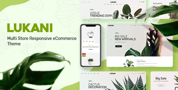 Lukani - Plant Store Theme for WooCommerce WordPress