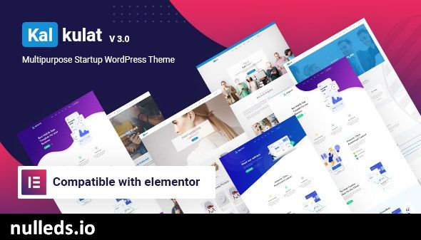 Kalkulat - Multipurpose Startup WordPress Theme