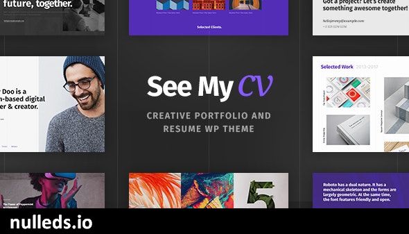 See My CV - Resume & vCard WordPress Theme