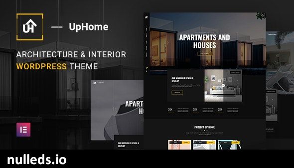 UpHome - Modern Architecture WordPress Theme