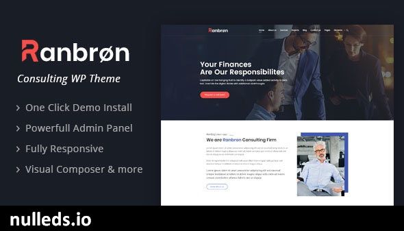 Ranbron - Business and Consulting WordPress Theme