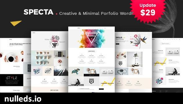 Specta - Multipurpose Portfolio WordPress Theme