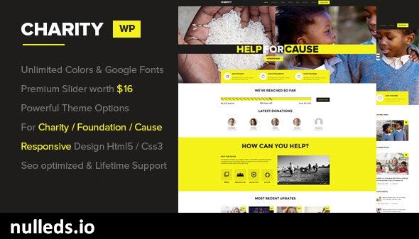 Charity WordPress Theme