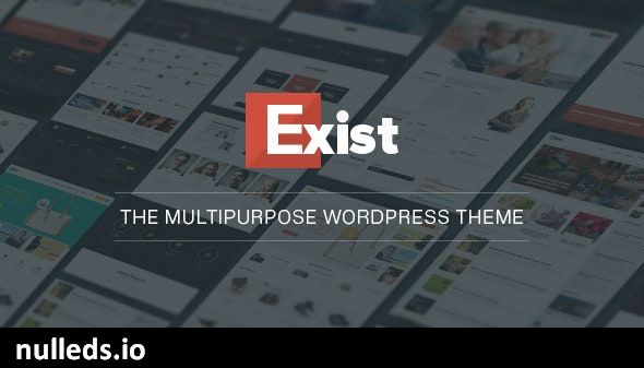 Exist Multi-Purpose WordPress Theme