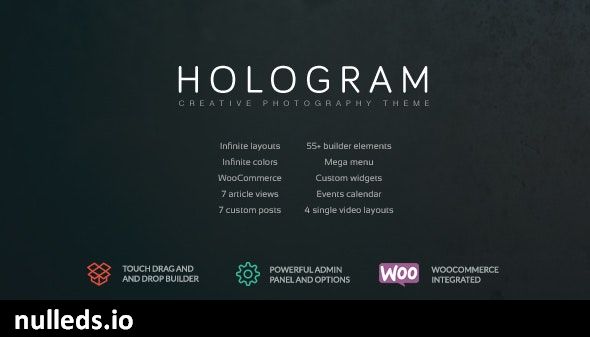 Hologram - Creative Photography Theme