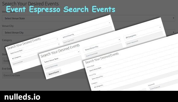 EE4 Event Search Form