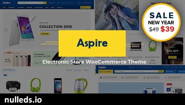 Aspire - Multipurpose Responsive WooCommerce WordPress Theme