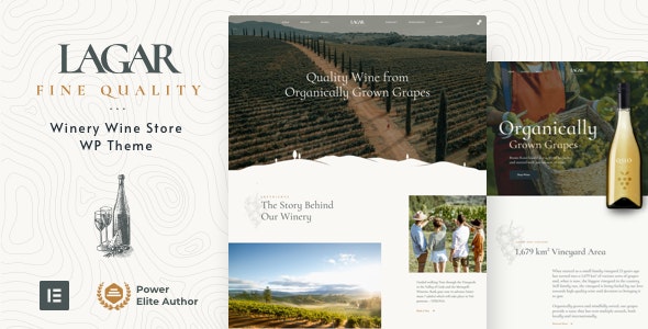 Lagar -  Winery Wine Shop WordPress