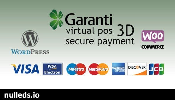 Garanti 3D Virtual POS Gateway for WooCommerce