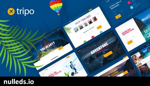 Tripo - Travel & Tourism Agencies WordPress Theme