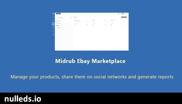 Midrub Ebay Marketplace - Script for Dropshipping and Ebay Management