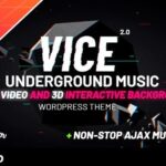 Vice: Underground Music Elementor WordPress Theme