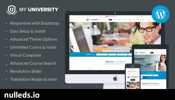 Education WordPress Theme | My University