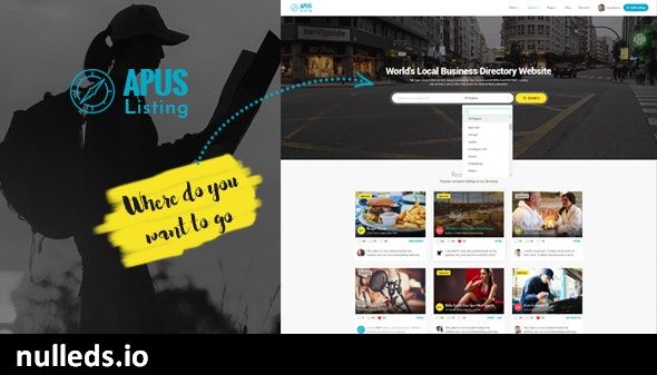 ApusListing - Directory Listing WordPress Theme