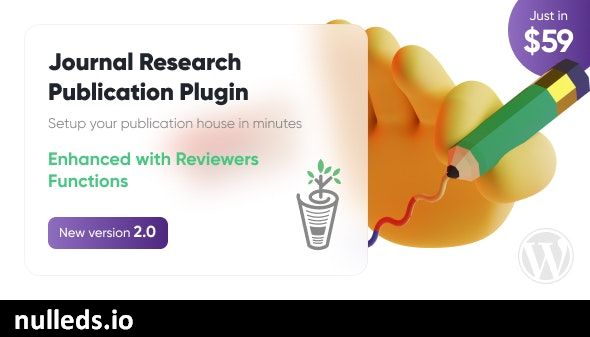 Journal Research Publication Wordpress Plugin