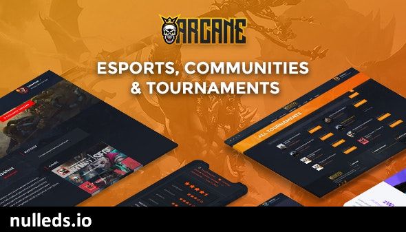 Arcane - The Gaming Community Theme