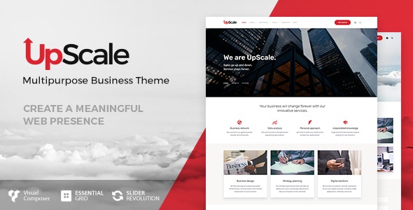 v3.9 UpScale - Business Theme