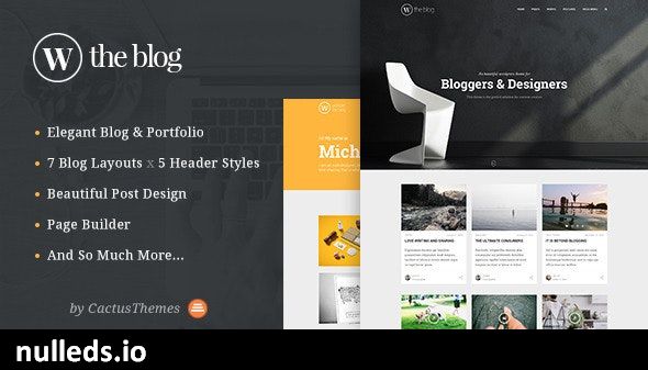 TheBlog - Multi Concept Blog & Portfolio