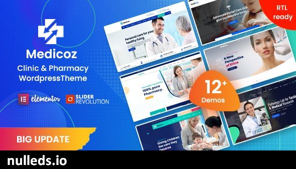 Medicoz - Clinic & Pharmacy WordPress Theme