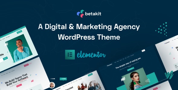 Betakit - Digital & Marketing Agency WordPress Theme