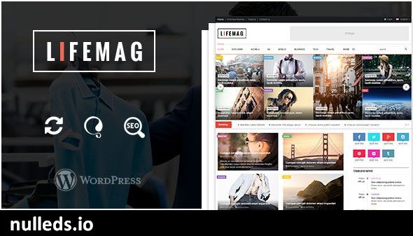 LifeMag - Responsive Magazine WordPress Theme