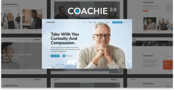 Coachie 2.0 - WordPress Theme For Coaching Business