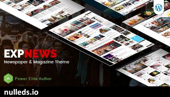 ExpNews - Newspaper and Magazine WordPress Theme