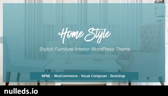 Homestyle | Responsive Furniture Interior WordPress Theme