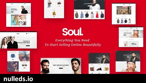 Soul - Responsive Ajax WP WooCommerce Theme