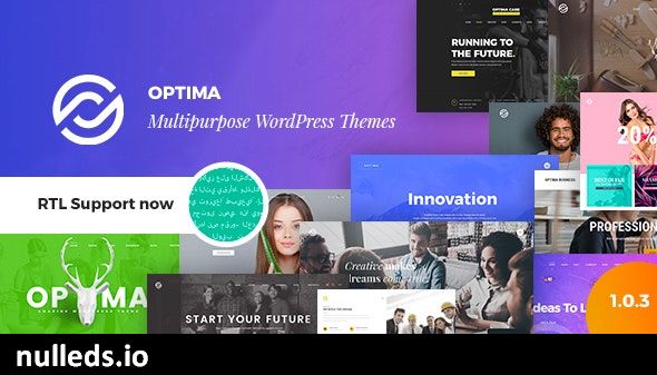 Optima - Multipurpose WordPress Theme