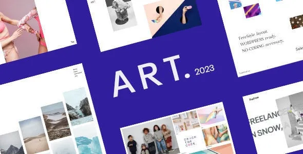 Free Download ART Portfolio Theme v3.12.2.1