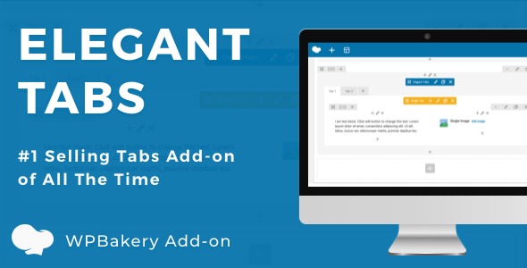 Download Latest Elegant Tabs for WPBakery Page Builder v3.6.7