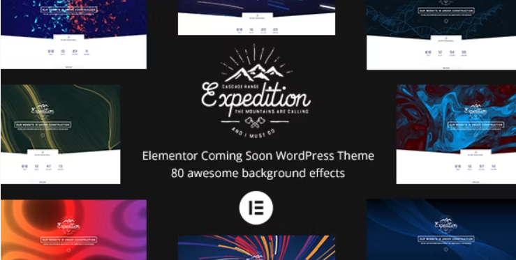 Free Download Expedition v4.0.0 Elementor Coming Soon WordPress Themee