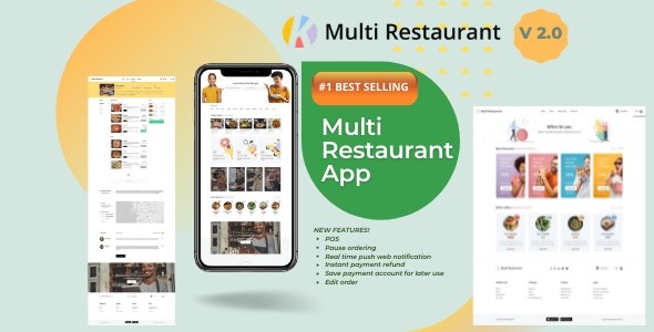 Free Download Karenderia Multiple Restaurant System v1.1.8