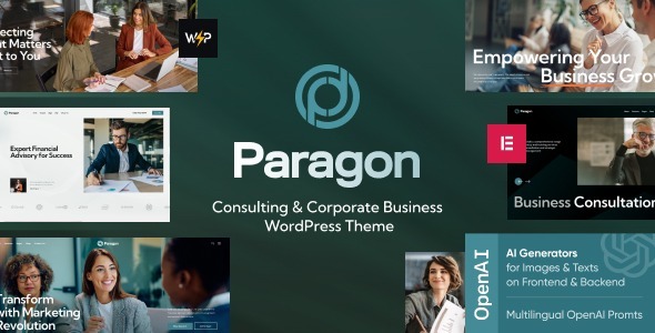 Free Download Paragon v1.0 Consulting & Corporate Business WordPress Theme