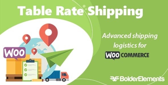 Download Latest Table Rate Shipping for WooCommerce v4.3.11