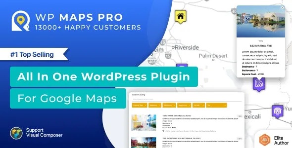 Download Latest v5.7.9 Advanced Google Maps Plugin for WordPress