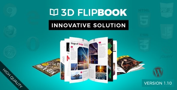 Download Latest WordPress FlipBook v1.16.13