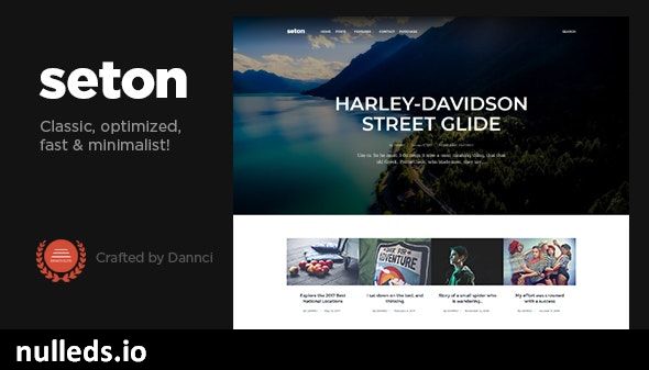 Seton - A Personal WordPress Blog Theme