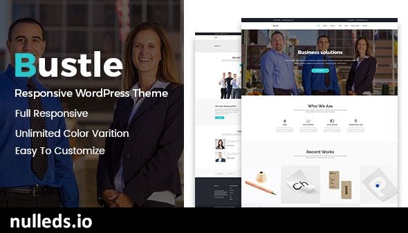 Bustle - Corporate WordPress Theme