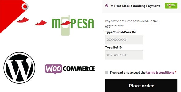 M-Pesa Mobile Payment for WooCommerce