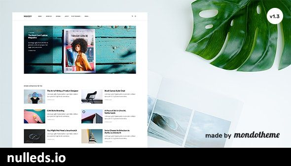 Magsy - Modular Magazine & Blog Theme