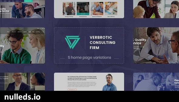 Verbrotic : Business Consulting WordPress Theme