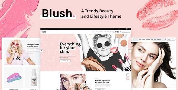 Blush - A Trendy Beauty and Lifestyle Theme