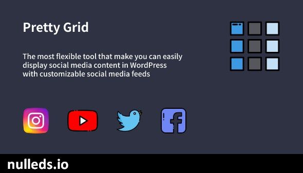 Pretty Grid - WordPress Social Feed Gallery Plugin