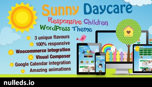 Daycare - Kindergarden WordPress Theme