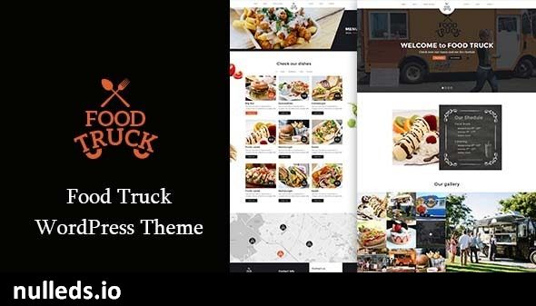 Food Truck - Modern Theme for Food truckers and Street vendors